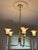 Mid-Century Modern Contemporary Montclair Chandelier 5-Arm For Sale - Image 3 of 4