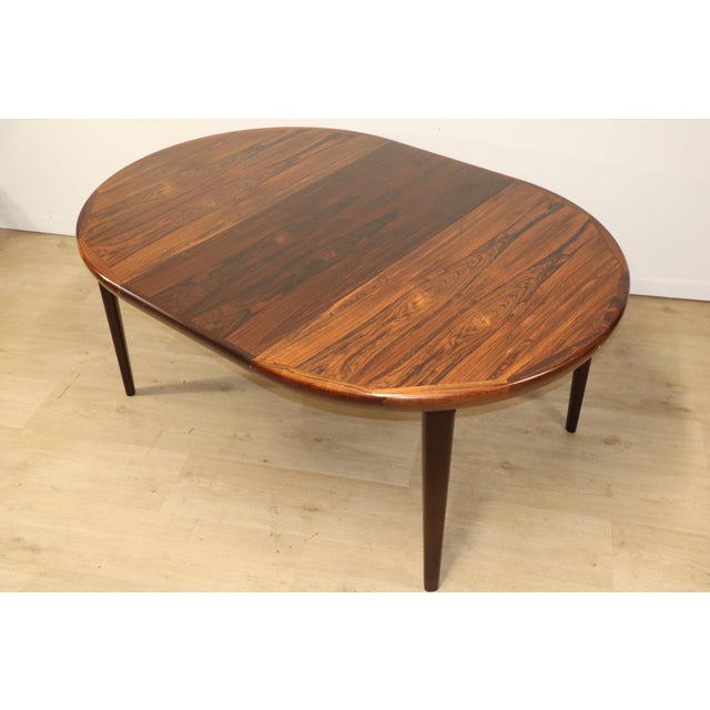 Scandinavian Extendable Dining Table in Rosewood by VV Moble, 1960 For Sale - Image 16 of 18
