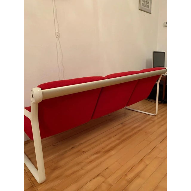 American Sofa attributed to Bruce Hannah and Andrew Morrison for Knoll Inc./Knoll International, 1970s For Sale - Image 10 of 13