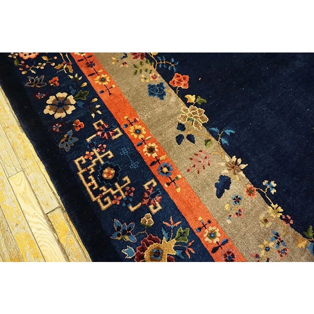 1920s Chinese Peking Carpet ( 11' x 19' - 335 x 580 ) For Sale - Image 9 of 11