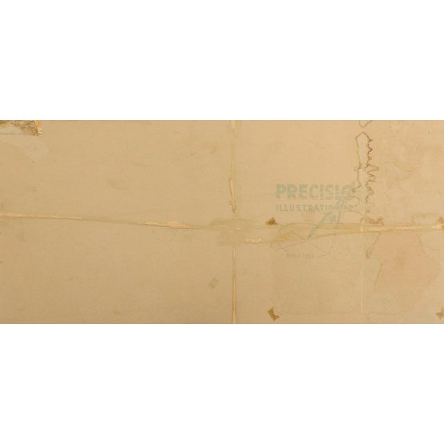 'Abstracted Figural' by Alex Gonzales, 1958; Carmel Art Association, San Francisco Art Institute For Sale - Image 9 of 10