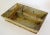 Mid 19th Century American Primitive Mustard Color Divided Cutlery Tray For Sale - Image 5 of 11
