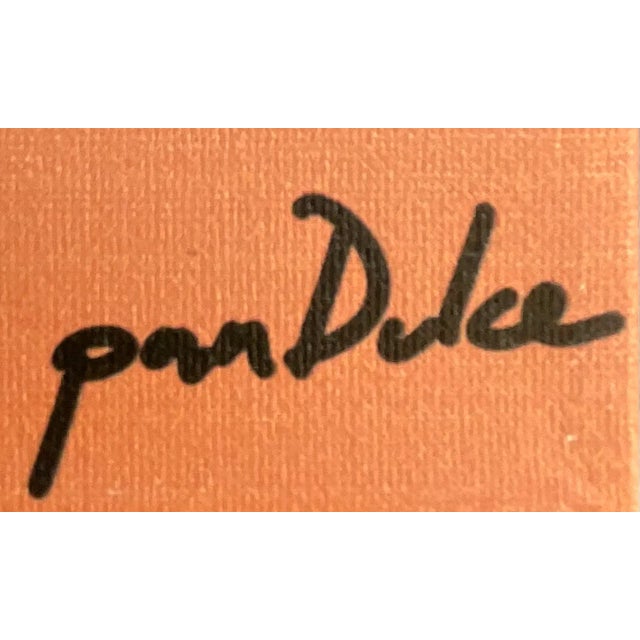 Modern Happy by Pan Dulce Giclee on Canvas Framed For Sale - Image 3 of 6