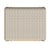 Robias 24.5 in. Seat Height Rectangular Rattan Backless Counter Stool with Footrest, White/Tan Dot / Natural Rattan Frame For Sale In Chicago - Image 6 of 7