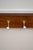 William IV Mahogany Coat Rack with Twisted Rope & Ceramic Hooks, 1850s For Sale - Image 4 of 12