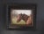 The artwork depicts a serene brown horse, its gentle gaze reflecting a sense of calm and companionship. The soft...