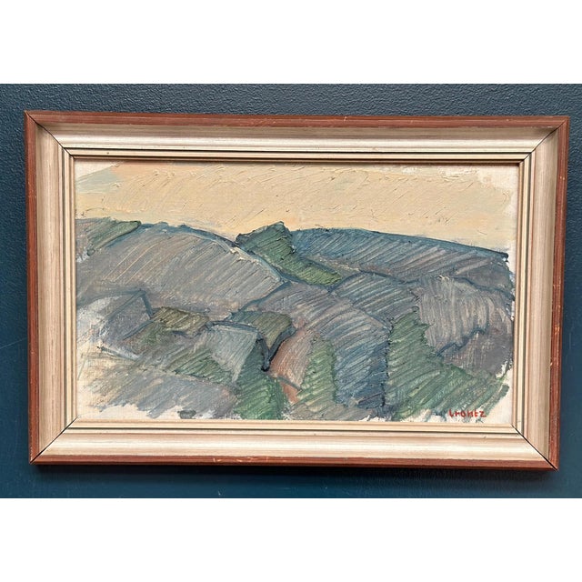 Bengt Crantz, Swedish Landscape, 20th Century, Oil on Canvas For Sale - Image 16 of 16