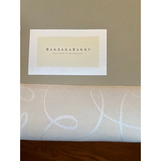 Barbara Barry Realized by Henredon Starlet Settee For Sale - Image 9 of 13