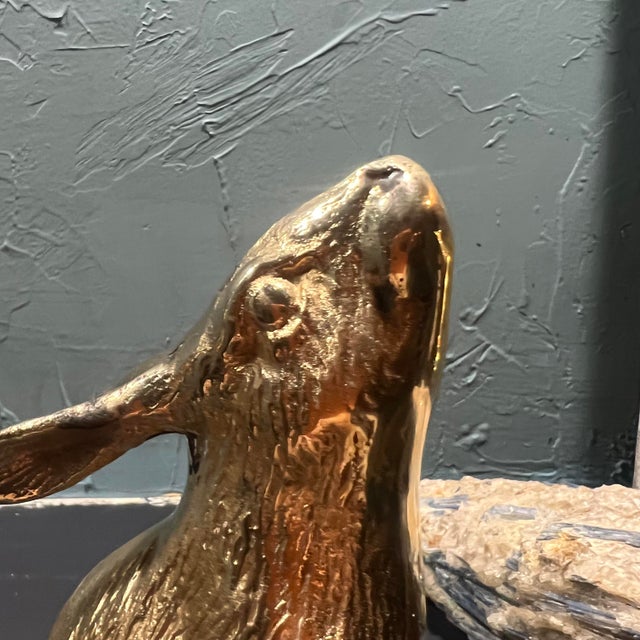 Vintage Brass Bunny Bookends a Pair Chairish