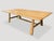 2010s Andrianna Shamaris Midcentury Couture Teak Wood Dining Table For Sale - Image 5 of 18