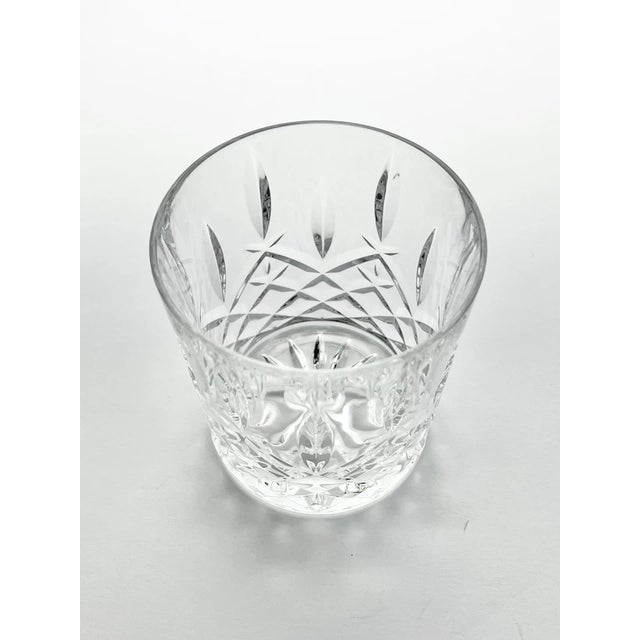 Waterford Crystal Waterford (Marquis) “Markham” 4 Crystal Double Old Fashioned Glasses For Sale - Image 4 of 6