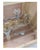 Glass Vintage Murano Gold Flake Glass Chandelier With "Silver" Branches For Sale - Image 7 of 9