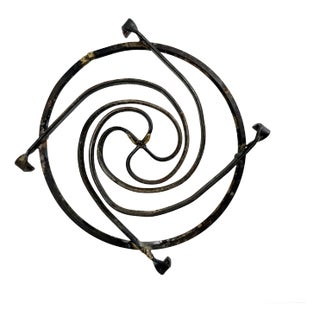 Folk Art Trivet For Sale