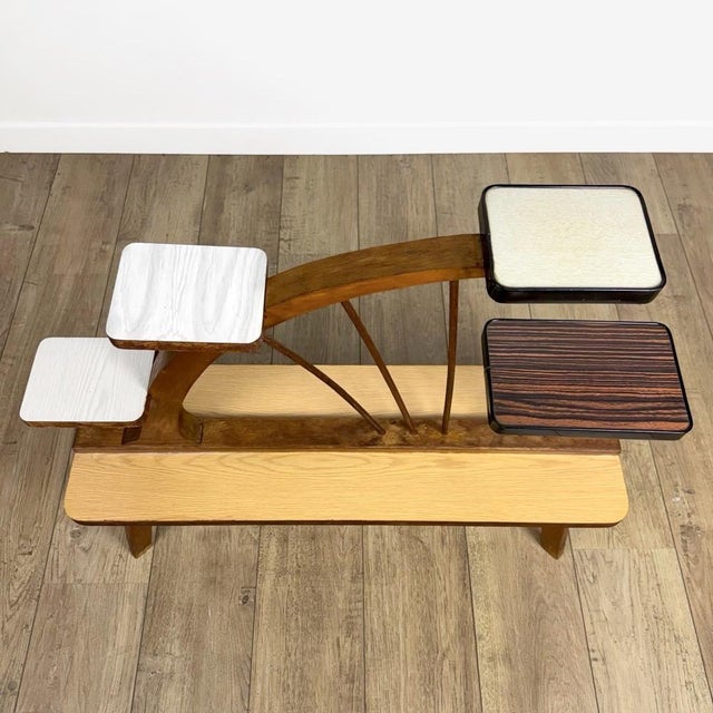 Arpeggio Plant Stand, 1950s For Sale - Image 11 of 14