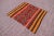 Postmodern 1960s Anatolian Ethnic Design Hand Knotted Natural Kilim Rug For Sale - Image 3 of 10