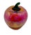 Hand-Blown Iridescent Art Glass Apple Paper Weight For Sale In Los Angeles - Image 6 of 9