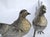 1930s 20th Century Silvered Bronze Set 2 Pheasant Animal Sculptures Figurines Italy For Sale - Image 5 of 12