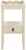 Darlyn Scalloped 1 Drawer Accent Table in Sand For Sale - Image 9 of 9
