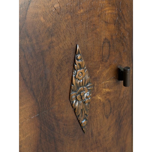 1960s Art Deco Waterfall Cabinet For Sale - Image 16 of 16