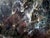 Ovidiu Kloska, The Nocturnal Hour of Violent Blooming, Mixed on Canvas For Sale - Image 10 of 13