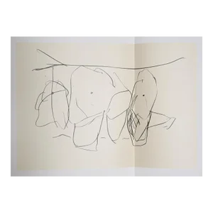 Three Poems II, Robert Motherwell Lithograph