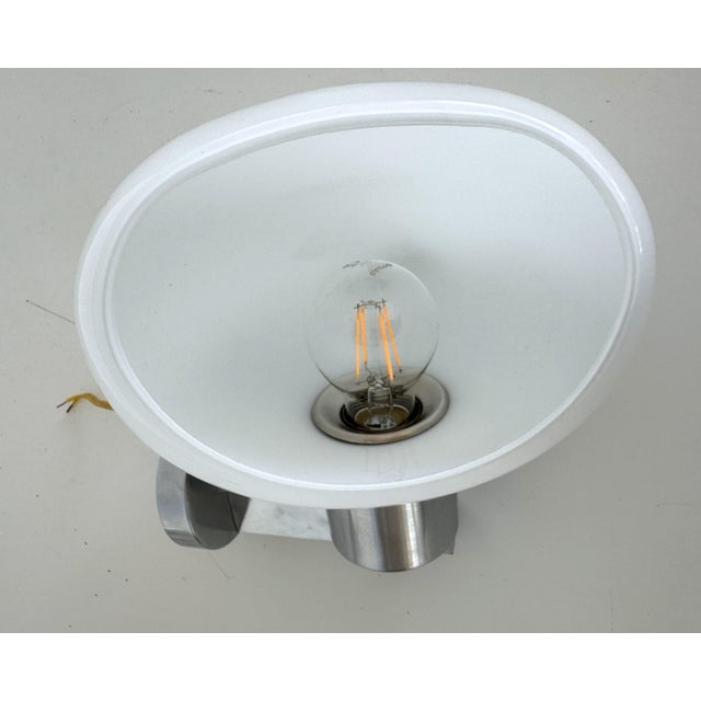Mid-Century Modern Italian Wall Sconces in Murano Glass and Chrome from Fontana Arte, 1970s, Set of 2 For Sale - Image 10 of 18