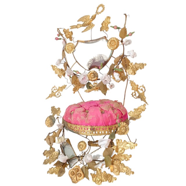 Bride Jewelry Dressing Table Mirror For Sale - Image 5 of 6