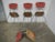 Red Formic Chairs Set, 1970s, Set of 4 For Sale - Image 4 of 13