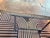 Vintage Restoration “Flatiron” Dining Table Reclaimed Elm Barn Wood Door & Iron Trestle/Casters For Sale - Image 12 of 12
