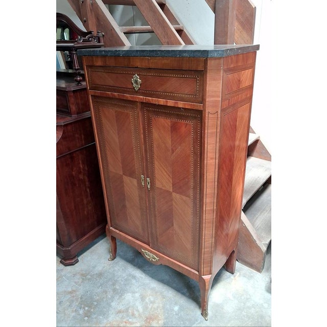 Late 19th Century Louis XV Wooden Cabinet For Sale - Image 3 of 6