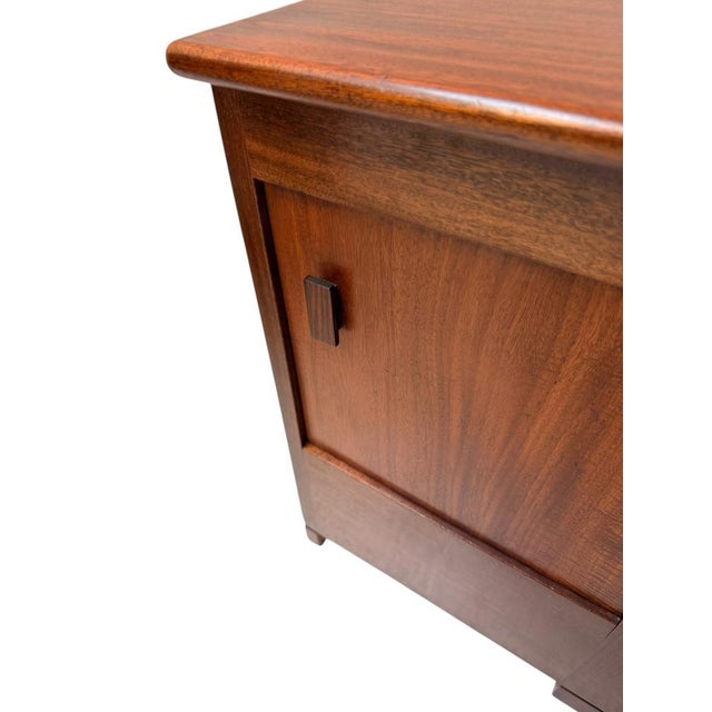 Art Deco Modernist Nightstands by J.A. Muntendam for L.O.V. Oosterbeek, 1920s, Set of 2 For Sale - Image 9 of 14