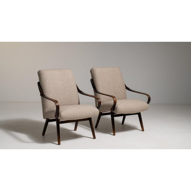 19th Century France Taupe Wood Armchair For Sale - Image 10 of 11