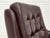 Swivel Lounge Chairs with Ottoman in Leather, 1970s, Set of 3 For Sale - Image 16 of 18
