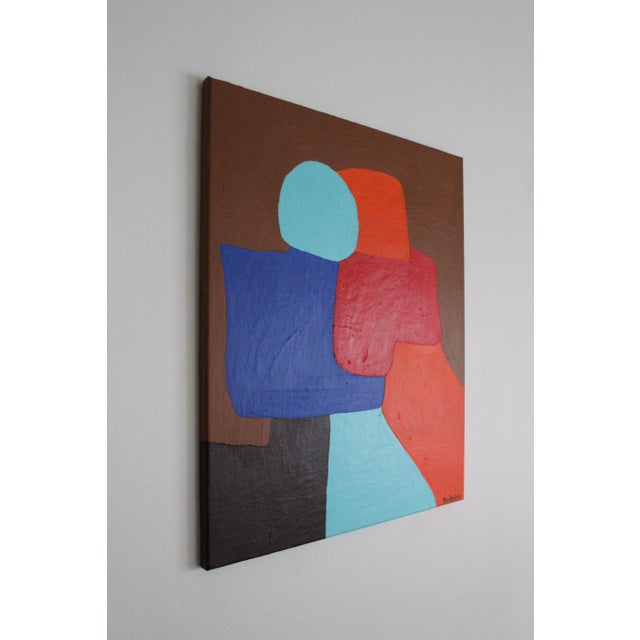 Bodasca, A Hug, 2025, Acrylic on Canvas For Sale - Image 9 of 14