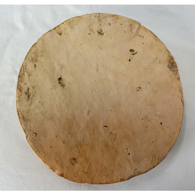 Antique Wall Plaque Sculpture of Woman by B. Feinberg For Sale - Image 3 of 6