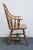 Wood Ethan Allen Circa 1776 Collection Solid Maple Early American Bowback Windsor Dining Arm Chair 18-6211a For Sale - Image 7 of 10