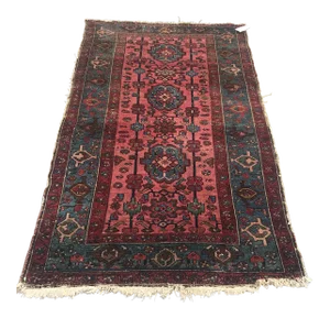 1910s Antique Hamedan Rug-5’11” X 3’5”