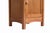 Mission 1 Door 1 Drawer Nightstand - Michaels Cherry For Sale - Image 4 of 10