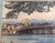 1930's Japanese Ukiyo-E Woodblock Print of Seta Bridge by Hiroshi Yoshida For Sale - Image 10 of 16