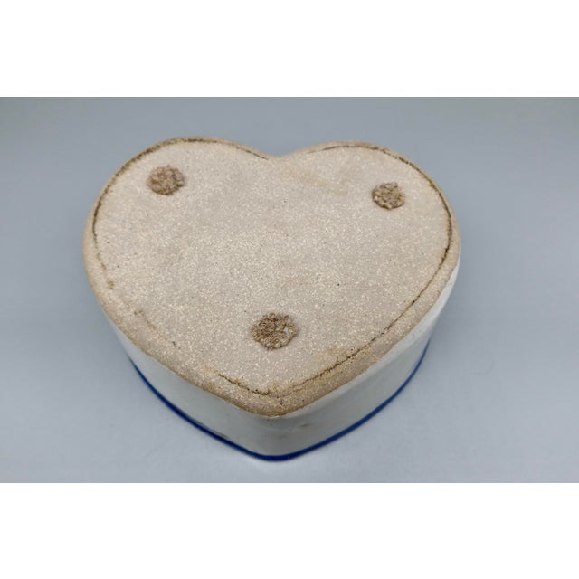 Heart Shaped Hand Thrown Bowl For Sale - Image 11 of 11