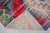 Textile 1980s Hand Knotted Turkish Rug. Floral Colorful Small Area Rug, Bath Mat, Kitchen Decor 2'2" X 4'5" For Sale - Image 7 of 13