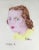 1940s Rip Matteson "Joan B." Portrait Illustration of Girl With Red Lipstick in Pastel, Circa 1945 Circa 1945 For Sale - Image 5 of 5