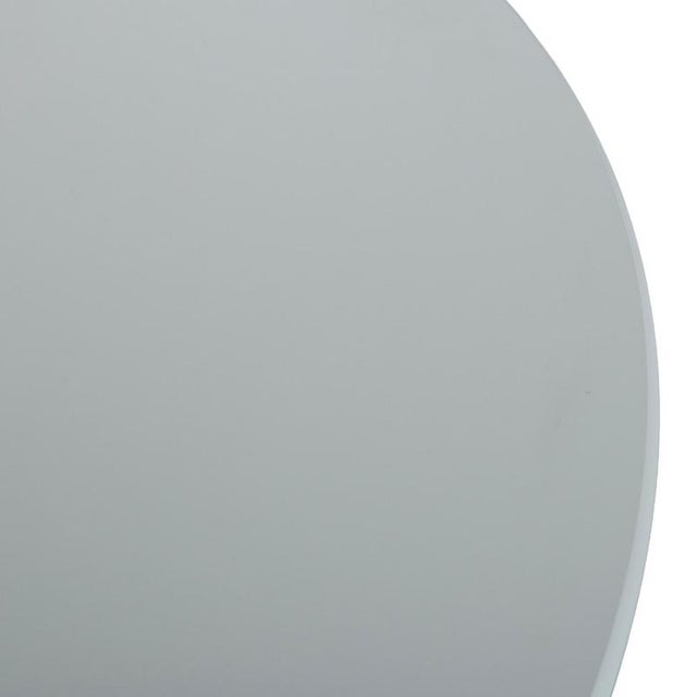 Tulip Wood Dining Table in White by Eero Saarinen for Knoll Inc For Sale - Image 5 of 7
