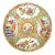 Antique Chinese Rose Mandarin Porcelain Dish c.1850 Hand Painted Famille Rose 5.5" For Sale