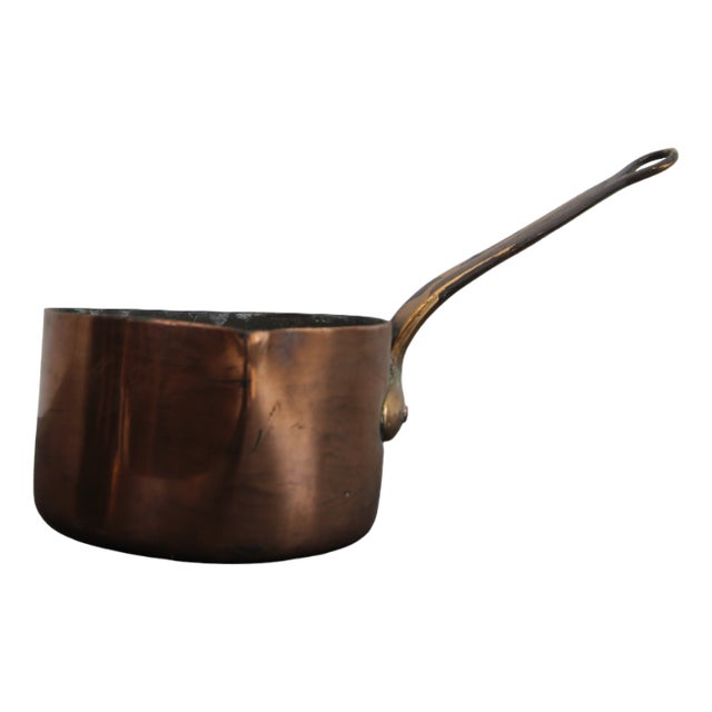 Early 20th Century French Copper Pot, 1890s For Sale