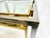 Italian Coffee Table in Chrome & Glass & Brass, 1970s For Sale - Image 9 of 13