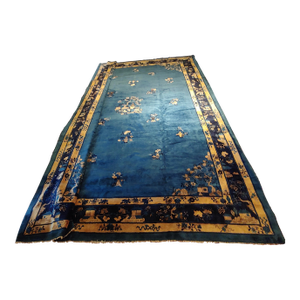 1920s Large Art Deco Rug Wool Hand Made
