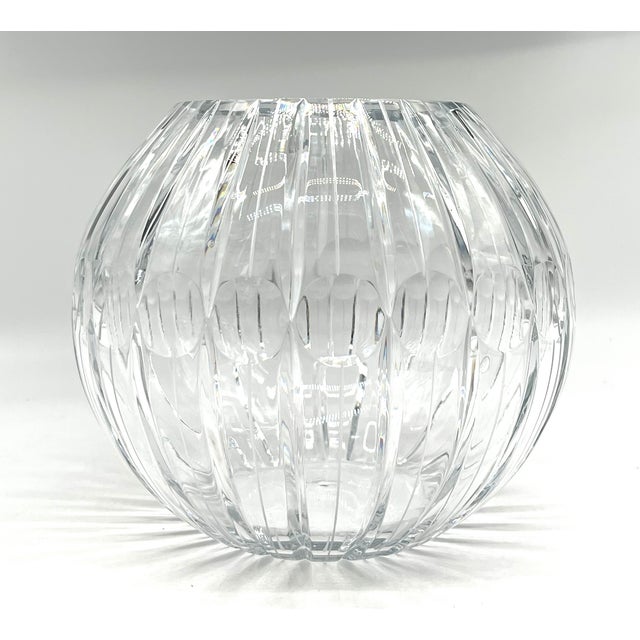 Mid-Century Modern Vase in Lead Crystal For Sale - Image 15 of 15