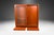 Late 20th Century Danish Teak Modern Sliding Glass Door Double Bookcase For Sale - Image 10 of 12