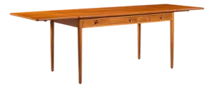 Hans Wegner for Andreas Tuck at-305 Mid Century Danish Teak Drop Side Desk